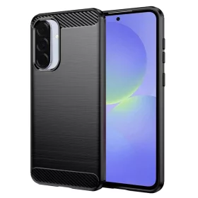   Techsuit - Carbon szilikon tok - Samsung Galaxy A36 5G / A56 5G - Fekete