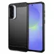 Techsuit - Carbon szilikon tok - Samsung Galaxy A36 5G / A56 5G - Fekete
