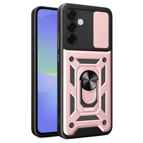 Techsuit - CamShield ütésálló tok - Samsung Galaxy A36 5G - Rosegold