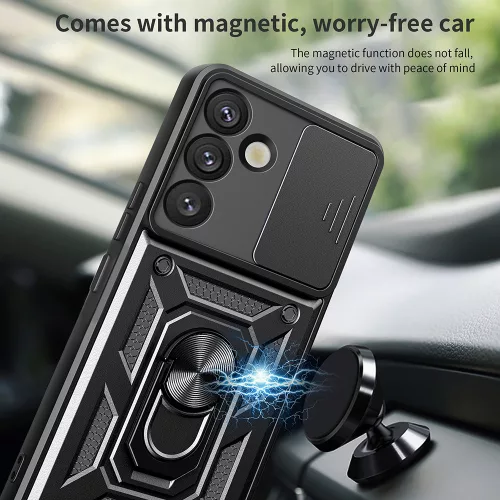 Techsuit - CamShield ütésálló tok - Samsung Galaxy A36 5G - Kék