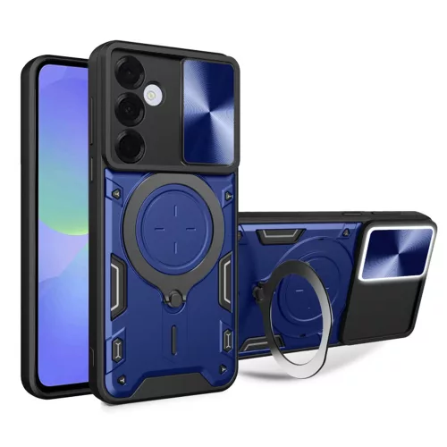 Techsuit - CamGuard Pro ütésálló tok - Samsung Galaxy A36 5G - Kék