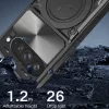 Techsuit - CamGuard Pro ütésálló tok - Samsung Galaxy A36 5G - Kék
