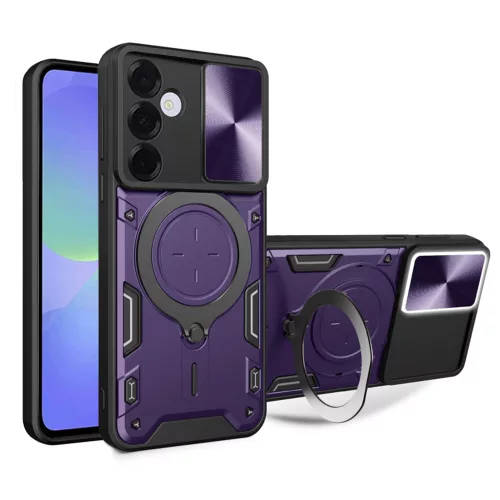 Techsuit - CamGuard Pro ütésálló tok - Samsung Galaxy A36 5G - Lila