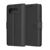Techsuit - Leather Folio - Google Pixel 9a - Black