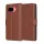 Techsuit - Leather Folio - Google Pixel 9a - Brown