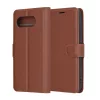 Techsuit - Leather Folio - Google Pixel 9a - Brown