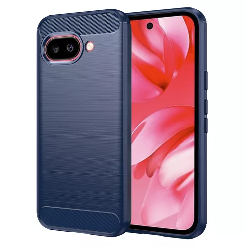 Techsuit - Carbon szilikon tok - Google Pixel 9a - Kék