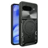 Techsuit - CamGuard Pro ütésálló tok - Google Pixel 9a - Fekete