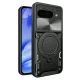 Techsuit - CamGuard Pro ütésálló tok - Google Pixel 9a - Fekete