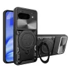 Techsuit - CamGuard Pro ütésálló tok - Google Pixel 9a - Fekete