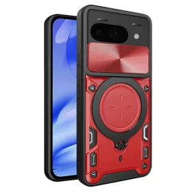 Techsuit - CamGuard Pro tok - Google Pixel 9a - Piros