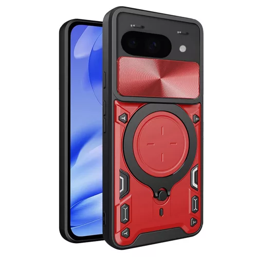 Techsuit - CamGuard Pro tok - Google Pixel 9a - Piros