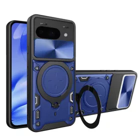   Techsuit - CamGuard Pro ütésálló tok - Google Pixel 9a - Kék