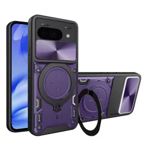  Techsuit - CamGuard Pro ütésálló tok - Google Pixel 9a - Lila