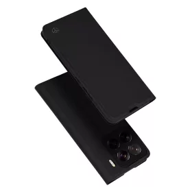   Techsuit - Magskin Book kinyitható tok - Xiaomi 15 Pro - Fekete