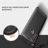 Techsuit - Carbon szilikon tok - Motorola One Fusion Plus - Fekete
