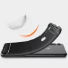 Techsuit - Carbon szilikon tok - Motorola One Fusion Plus - Fekete