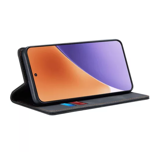 Techsuit - Confy Cover kinyitható tok - Xiaomi 15 - Fekete