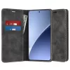Techsuit - Confy Cover kinyitható tok - Xiaomi 15 Pro - Fekete