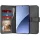 Techsuit - Diary Book kinyitható tok - Xiaomi 15 Pro - Fekete