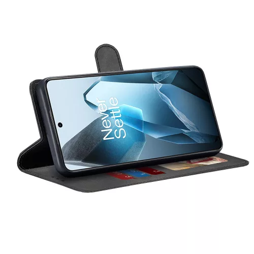 Techsuit - Diary Book kinyitható tok - OnePlus 13 - Fekete