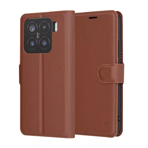 Techsuit - Leather Folio - Xiaomi 15 - Brown