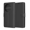 Techsuit - Leather Folio - OnePlus 13 - Black