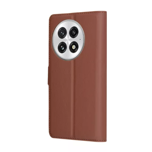 Techsuit - Leather Folio - OnePlus 13 - Brown
