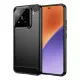 Techsuit - Carbon szilikon tok - Xiaomi 15 - Fekete