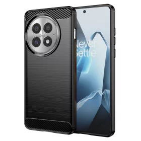 Techsuit - Carbon szilikon tok - OnePlus 13 - Fekete