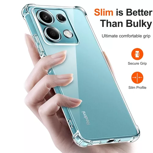 Techsuit - Shockproof Átlátszó Ütésálló Szilikon tok - Xiaomi 15 Pro - Átlátszó