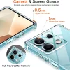 Techsuit - Shockproof Átlátszó Ütésálló Szilikon tok - Xiaomi 15 Pro - Átlátszó