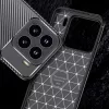 Techsuit - CarbonFiber szilikon tok - Xiaomi 15 Pro - Fekete
