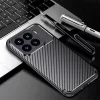 Techsuit - CarbonFiber szilikon tok - Xiaomi 15 Pro - Fekete