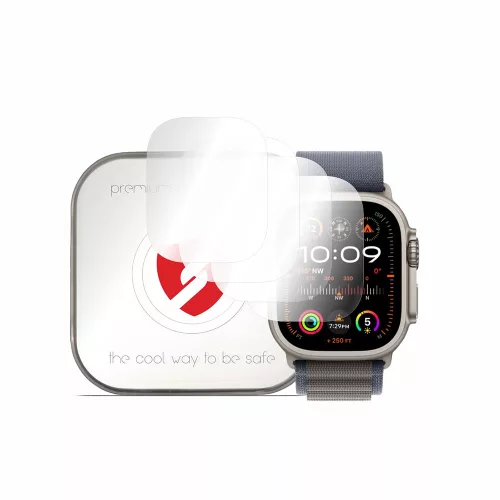 Smart Protection - Premium Classic (4 pack) - Apple Watch Ultra / Ultra 2 / Ultra 3 - Clear
