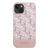 Guess - GCube Csíkos MagSafe (GUHMP14SHGCFSEP) - iPhone 14 - Rózsaszín
