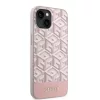 Guess - GCube Csíkos MagSafe (GUHMP14SHGCFSEP) - iPhone 14 - Rózsaszín