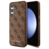 Guess - Keménytok 4G Klasszikus (GUHCS24FEG4GFBR) - Samsung Galaxy S24 FE - Barna