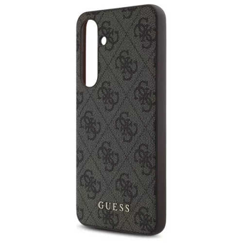 Guess - Keménytok 4G Klasszikus (GUHCS24FEG4GFBR) - Samsung Galaxy S24 FE - Barna