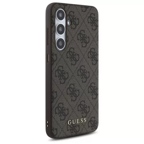 Guess - Keménytok 4G Klasszikus (GUHCS24FEG4GFBR) - Samsung Galaxy S24 FE - Barna