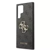 Guess - Bőr 4G Fém Logó (GUHCS24L4GMGGR) - Samsung Galaxy S24 Ultra - Fekete