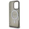 Guess - IML Csillámos Kör MagSafe (GUHMP16LHFGEREK) - iPhone 16 Pro - Fekete