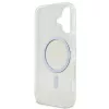Guess - IML Csillámos Kör MagSafe (GUHMP16SHFGERET) - iPhone 16 - Átlátszó