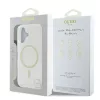 Guess - IML Csillámos Kör MagSafe (GUHMP16SHFGERET) - iPhone 16 - Átlátszó