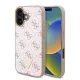Guess - Keménytok 4G Háromszög Fém Logó (GUHCP16MPG4GPH) - iPhone 16 Plus - Fehér