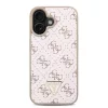 Guess - Hardcase  4G Triangle Metal Logo (GUHCP16MPG4GPH) - iPhone 16 Plus - White