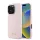 Guess - Szilikon Fém Logó Felirat és Kerettel (GUHCP16LSMBSLP) - iPhone 16 Pro - Rózsaszín