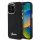 Guess - Szilikon Fém Logó Felirat és Kerettel (GUHCP16LSMBSLK) - iPhone 16 Pro - Fekete