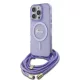 Guess - IML Zsinóros Keresztpántos Felirat MagSafe (GUHMP16LHCTSGNSU) - iPhone 16 Pro - Lila