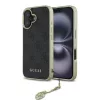 Guess - Keménytok 4G Díszítő Kollekció (GUHCP16MGF4GGR) - iPhone 16 Plus - Fekete
